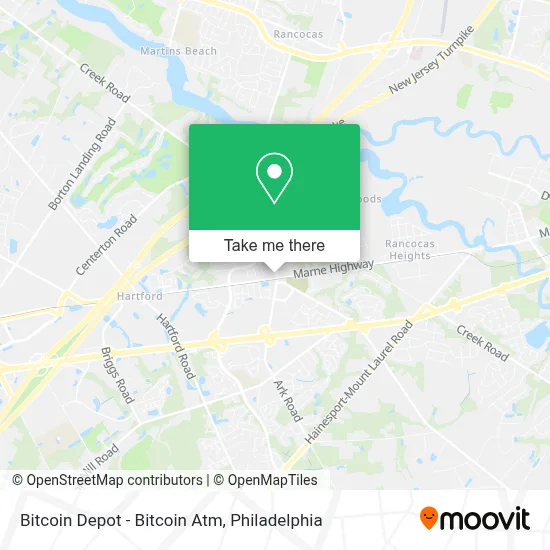 Bitcoin Depot - Bitcoin Atm map