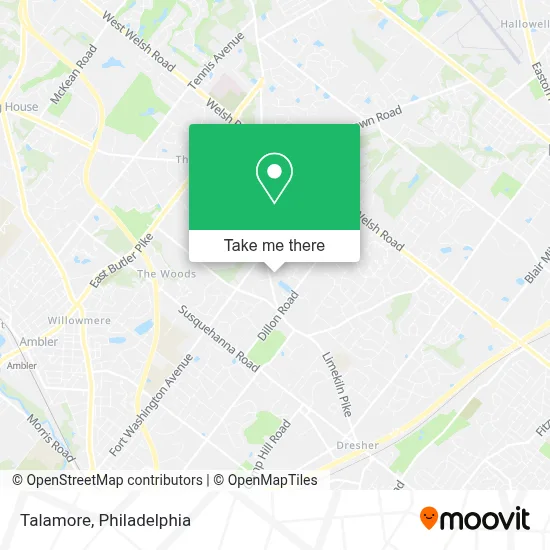 Talamore map