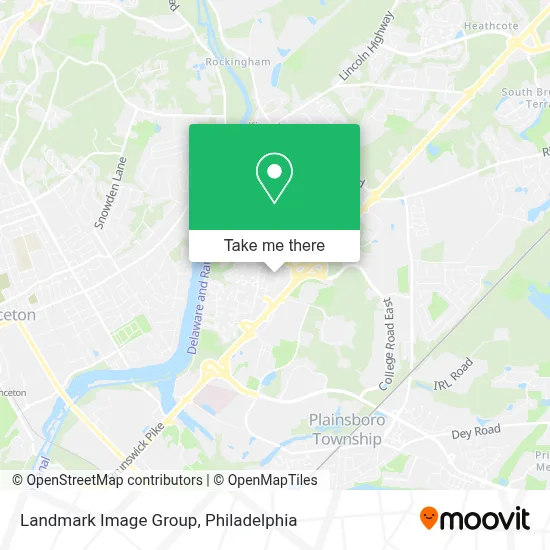 Landmark Image Group map