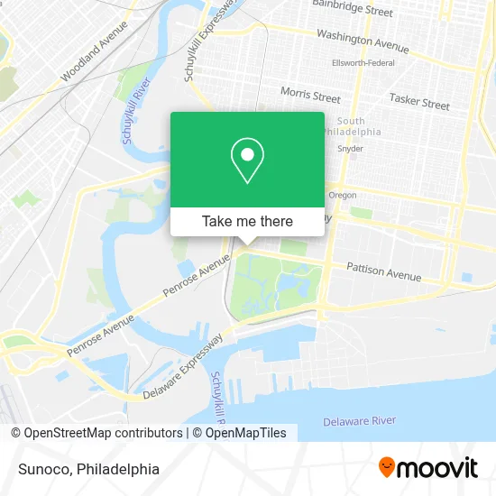 Sunoco map