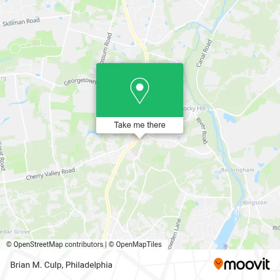 Brian M. Culp map