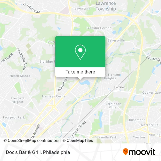 Doc's Bar & Grill map