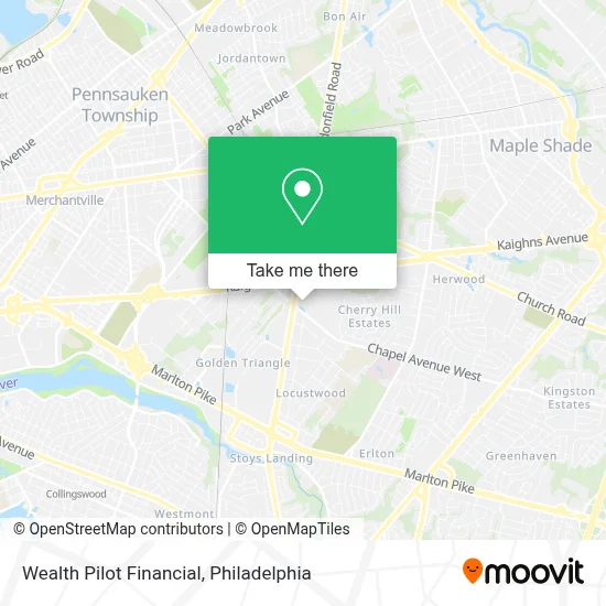 Wealth Pilot Financial map