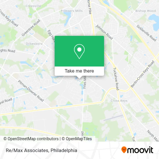 Re/Max Associates map