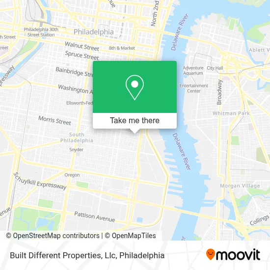 Built Different Properties, Llc map