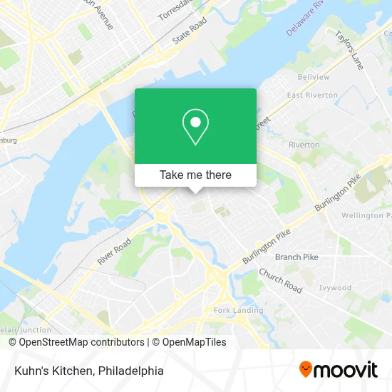 Kuhn's Kitchen map
