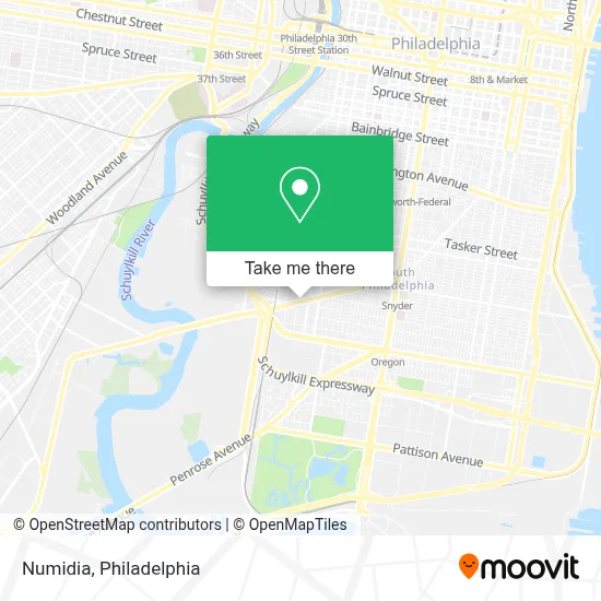 Numidia map