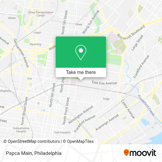 Pspca Main map