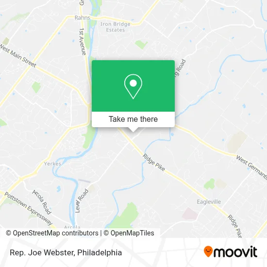 Rep. Joe Webster map