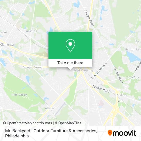 Mr. Backyard - Outdoor Furniture & Accessories map