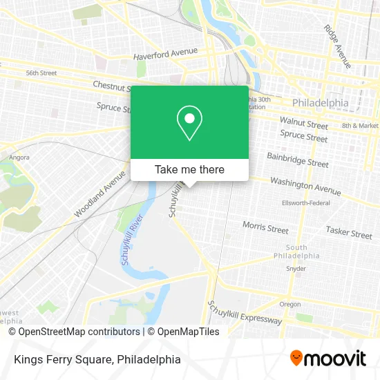 Kings Ferry Square map
