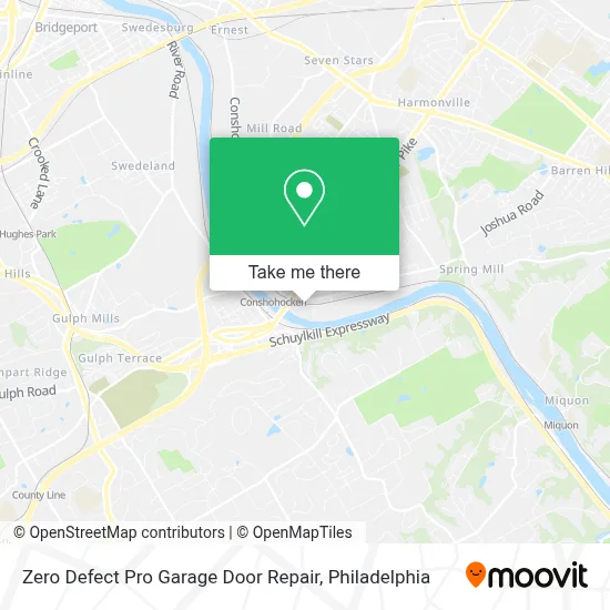 Zero Defect Pro Garage Door Repair map