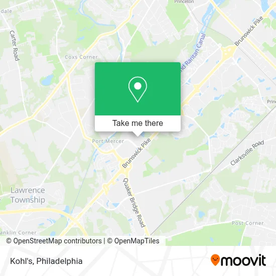 Kohl's map