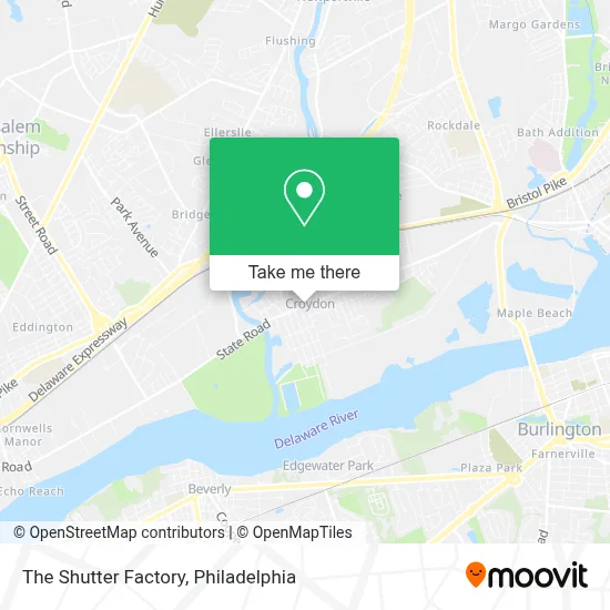 The Shutter Factory map