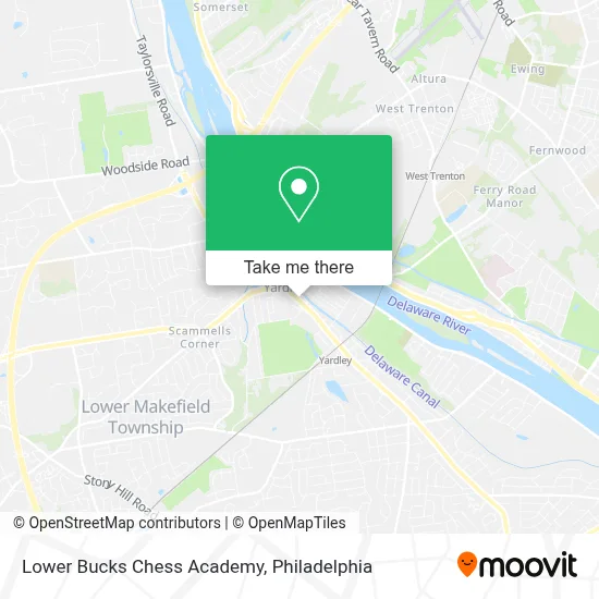 Lower Bucks Chess Academy map