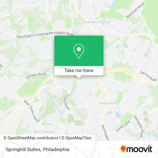 Springhill Suites map