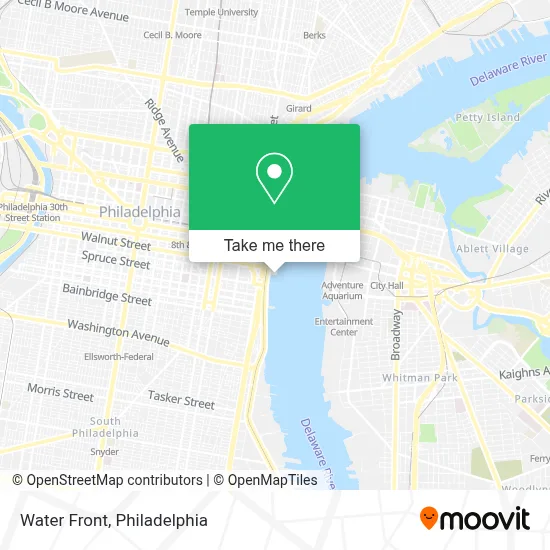 Water Front map