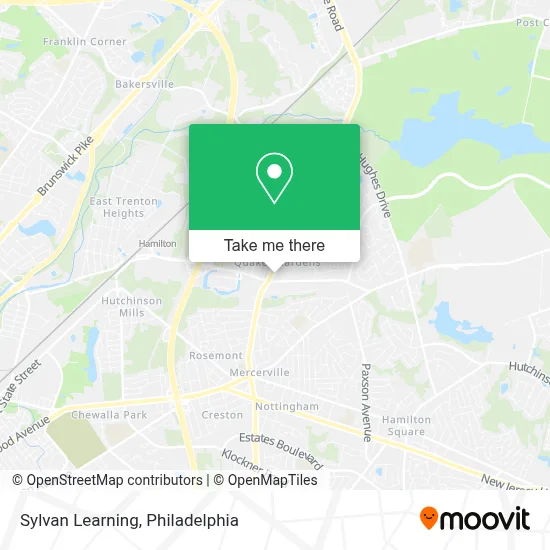 Sylvan Learning map