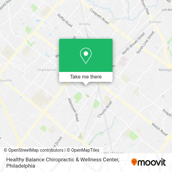 Healthy Balance Chiropractic & Wellness Center map