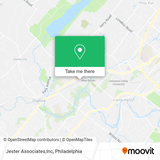 Jester Associates,Inc map