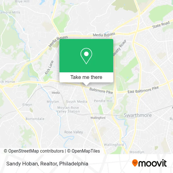 Sandy Hoban, Realtor map