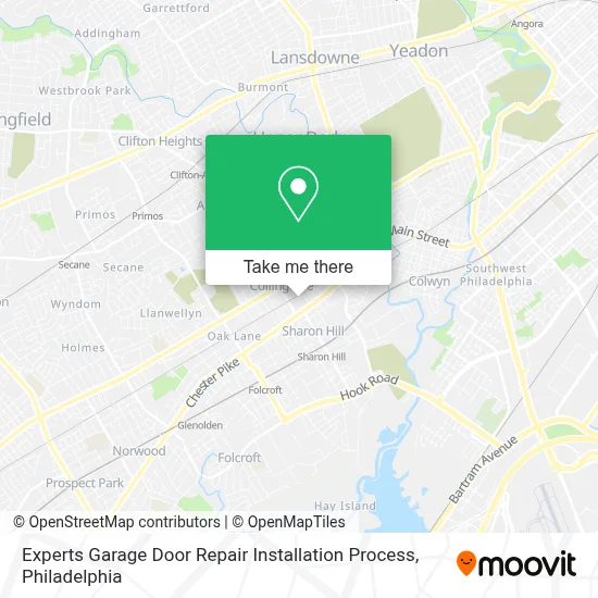 Experts Garage Door Repair Installation Process map