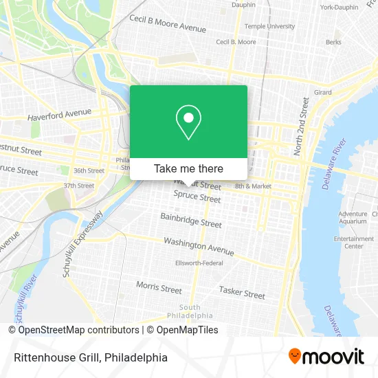 Rittenhouse Grill map