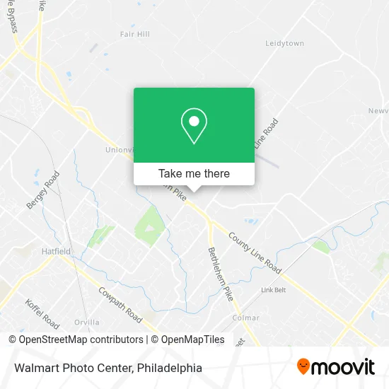 Walmart Photo Center map
