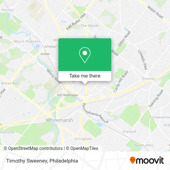 Timothy Sweeney map