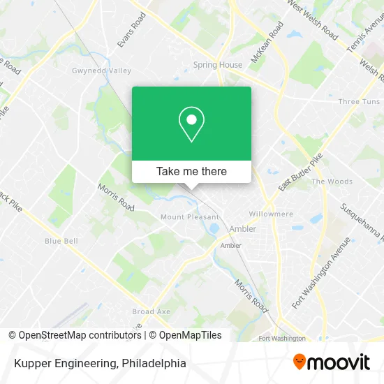 Kupper Engineering map
