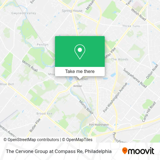 The Cervone Group at Compass Re map