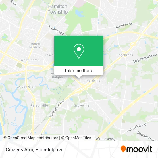 Citizens Atm map