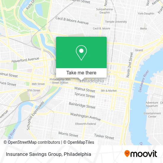 Insurance Savings Group map