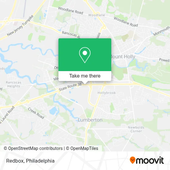 Redbox map