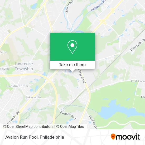 Avalon Run Pool map