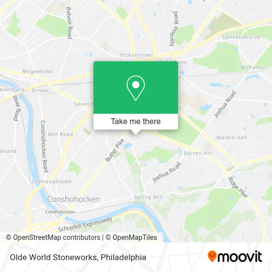 Olde World Stoneworks map