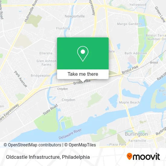 Oldcastle Infrastructure map