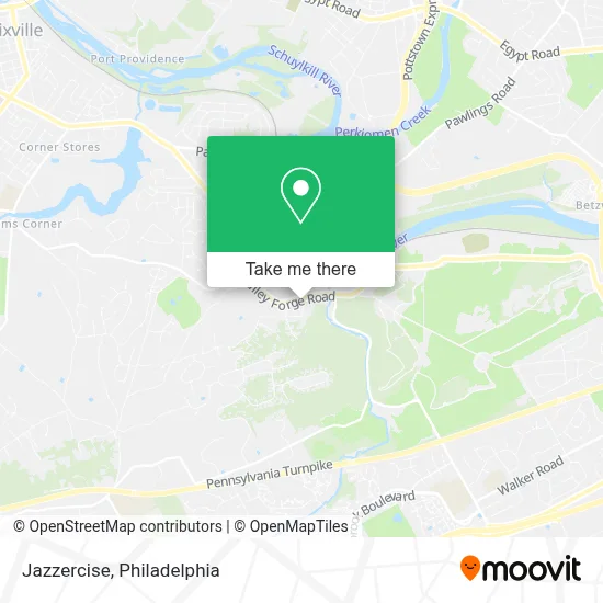 Jazzercise map