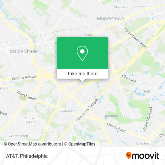 At&T map