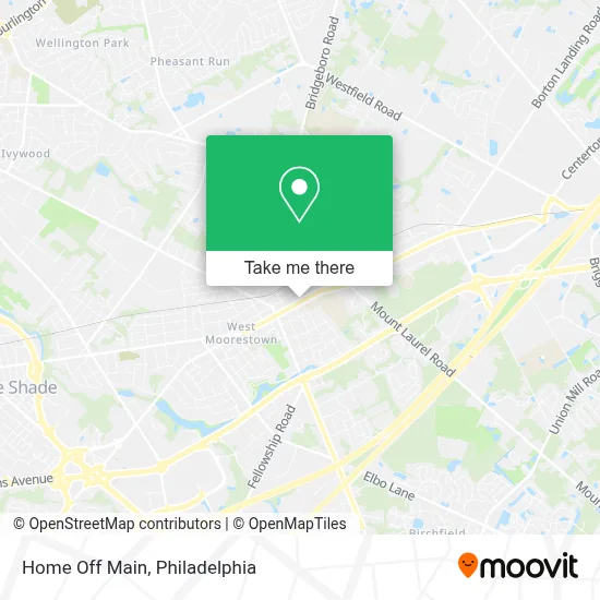 Home Off Main map