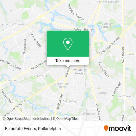 Elaborate Events map