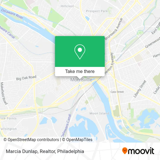 Marcia Dunlap, Realtor map