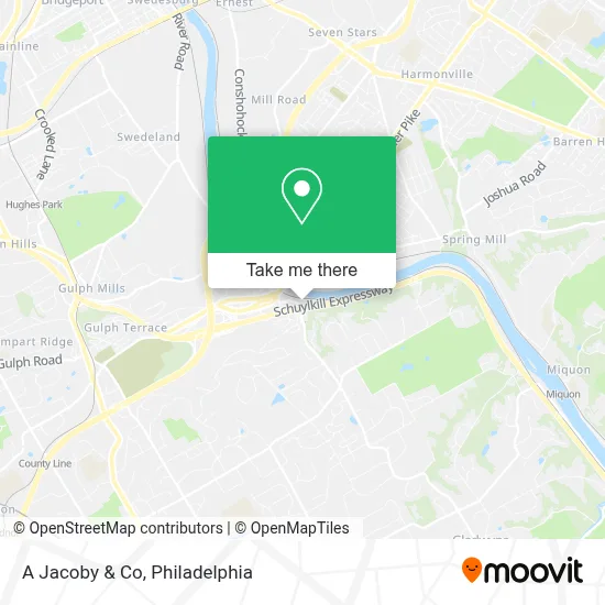 A Jacoby & Co map