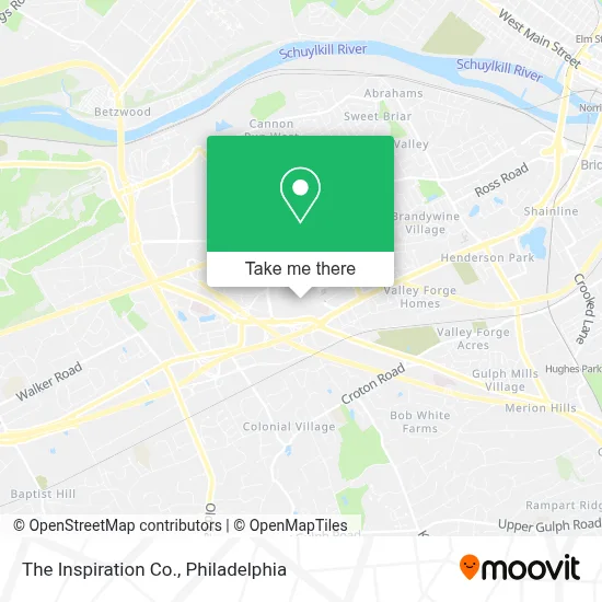 The Inspiration Co. map