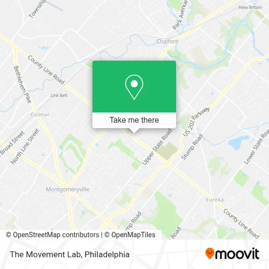 The Movement Lab map
