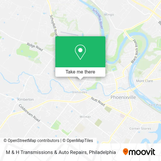 M & H Transmissions & Auto Repairs map