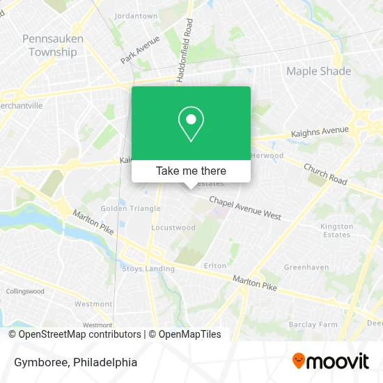 Gymboree map
