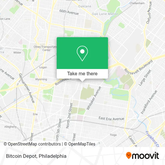Bitcoin Depot map