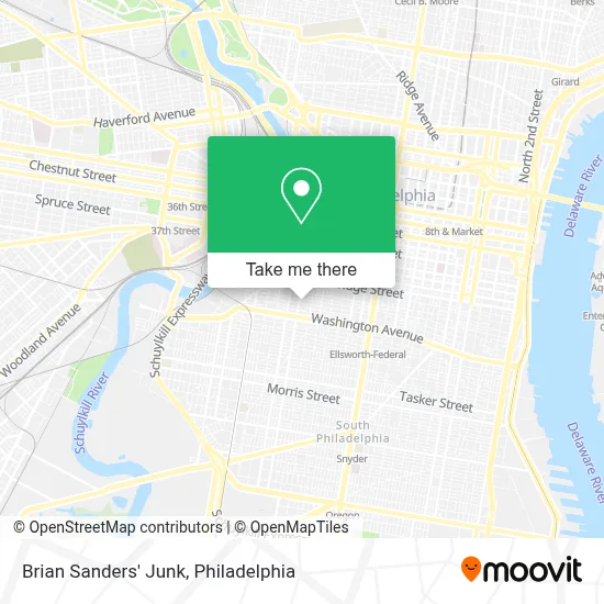 Brian Sanders' Junk map