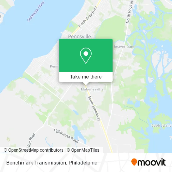 Benchmark Transmission map